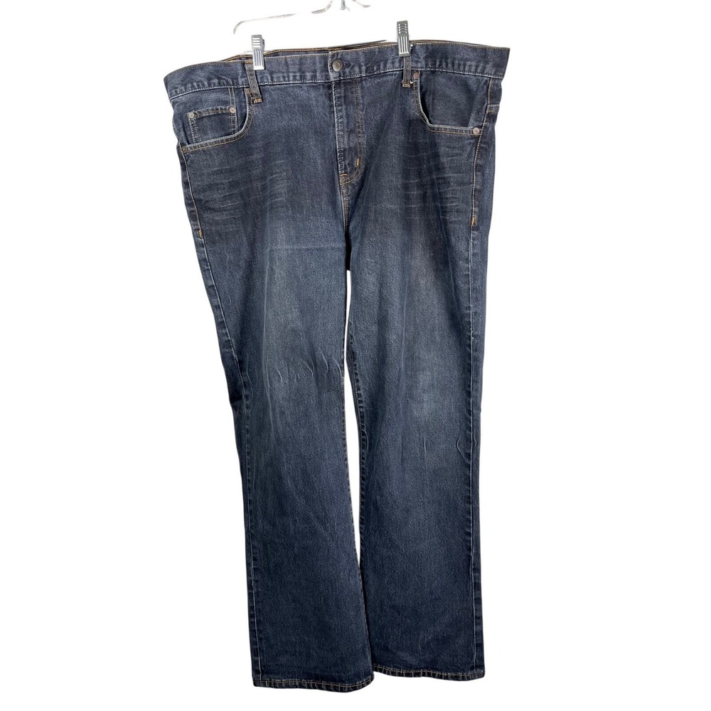 Aeropostale Mens Slim Straight Dark Wash Jeans Size 42x32